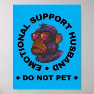 Mensen Emotionale Ondersteuning Echtgenoot Niet Aa Poster
