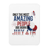 Mensen geboren op 4 juli Verjaardag Onafhankelijkh Magneet (Verticaal)