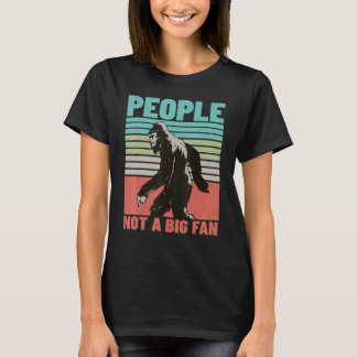 Mensen geen grote fan Antisociaal persoon introver T-shirt