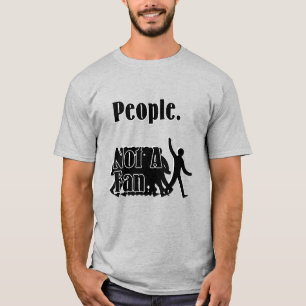 Mensen. Geen ventilator T-shirt