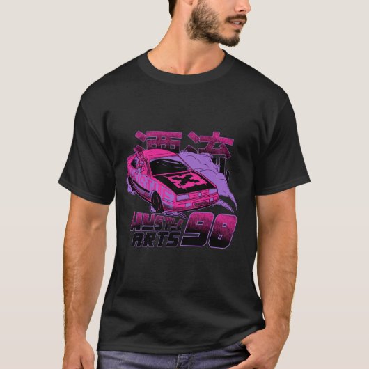 Mensen houden van auto-shirten t-shirt (Voorkant)