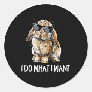 Mensen Jongens Meisjes Doe Wat Ik Wil Mini Holland Ronde Sticker