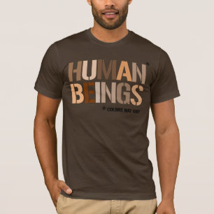 MENSEN: KLEUREN KUNNEN VARIËREN T-SHIRT