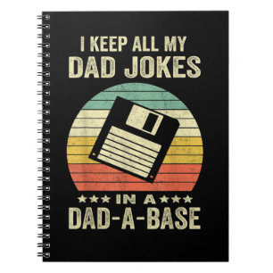 Mensen Leuke papa grappen in papa-a-Base Notitieboek