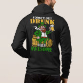 Mensen Leuke St.Patrick’s Dag Hoodie (Achterkant)