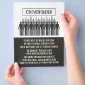 Mensen, Logo, Crowdfunder, Crowdfunding Flyer (Hand)