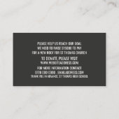 Mensen, Logo, Crowdfunder, Crowdfunding Visitekaartje (Achterkant)