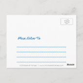 Mensen lopen in het Inspirerend Briefkaart van de  (Achterkant)