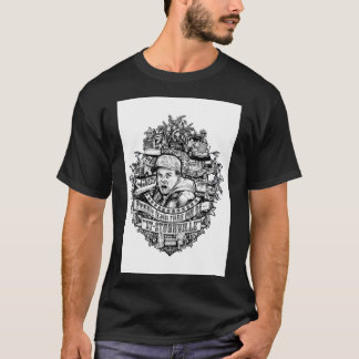 Mensen lopen zonder Stubbville Premium T-Shir T-shirt