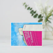 Mensen maken Glasgow briefkaart (Staand voorkant)