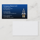 Mensen, menselijk potentieel visitekaartje (Voorkant / Achterkant)