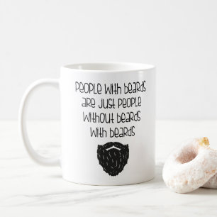 Mensen met baarden Grappige Vader Verjaardag Sarca Koffiemok