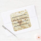 Mensen met ethische Sticker (Envelop)