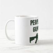 Mensen met Pistolen eten Mok (Links)