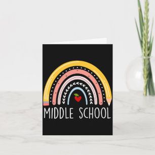 Mensen middelbare school leraar student team midde kaart