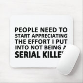 Mensen moeten beginnen te waarderen muismat (Met muis)