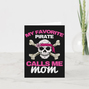 Mensen noemen hun favoriete piraat mama vrijbuiter kaart