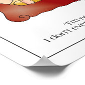 MENSEN PERSON-Poster van april McCallum Poster (Hoek)