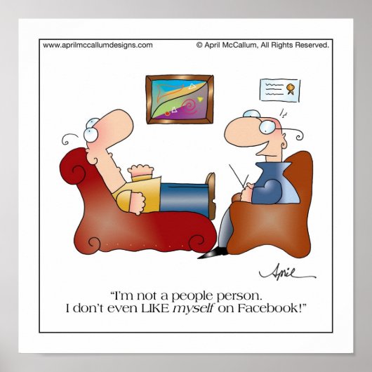 MENSEN PERSON-Poster van april McCallum Poster (Voorkant)