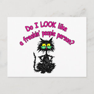 MENSEN PERSOON BRIEFKAART