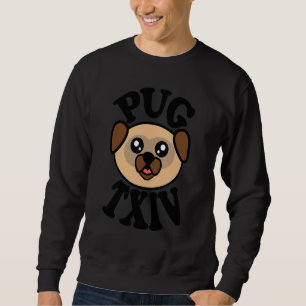 Mensen Schattige Pug Pug Ouder Trui