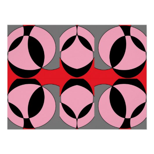 Mensen van Alpha Circle Perfect Poster (Voorkant)