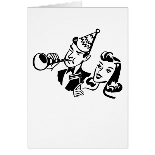 Mensen van de Retro Party die een speciale zitting (Voorkant)