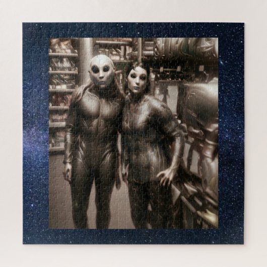 Mensen van Walmart Alien-editie Legpuzzel (Verticaal)