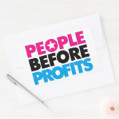 Mensen voor winst Sticker (Envelop)