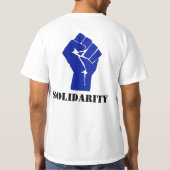 Mensen vóór winst t-shirt (Achterkant)