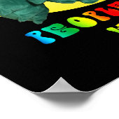 Mensen zijn een vreemd Poster (Hoek)