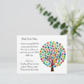 Mensen zijn veerkrachtig briefkaart (Staand voorkant)