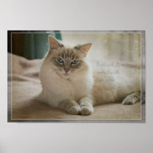 Mensen zullen blijven hangen poster