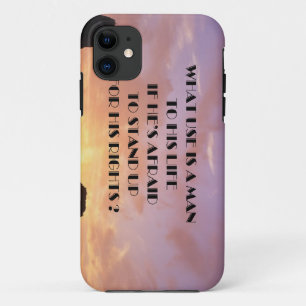 Mensenrechten iPhone 11 Hoesje