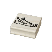 mensenvoet 	rubberstempel (Stempel)