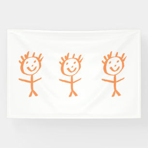 mensfiguurtje spandoek