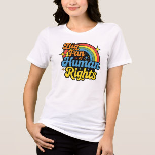 Mensrechten Comfort Kleuren T-shirt Kleurrijke Reg