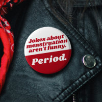 Menstruatie Grappen Periode Rood Wit Grappig Sloga