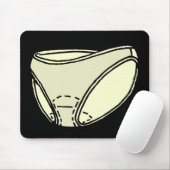 MENSTRUELPADS IN ONDERWARE MUISMAT (Met muis)