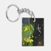 mensvogel sleutelhanger (Voorkant Links)