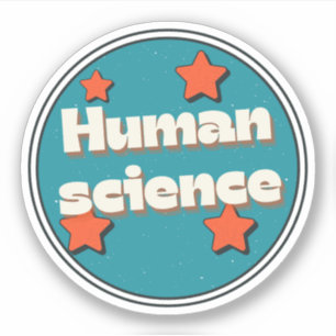 Menswetenschappen Sticker