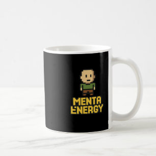 Menta Energy Pixel Gamer Grappig Grafisch T-shirt  Koffiemok