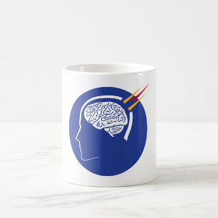 mentaal concept koffiemok