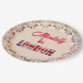 Mentaal in Londen Papier Bord (Gekanteld)