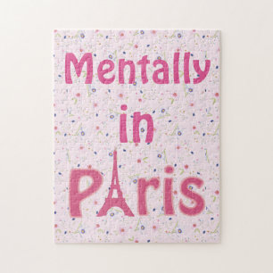 Mentaal in Parijs puzzel