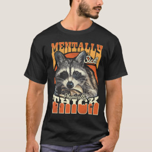 Mentaal Krank Lichamelijk Dikke Verwilderde Wasbee T-shirt
