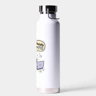 Mentaal met verlof - Grappige wasbeer waterfles |