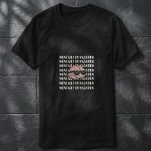 Mentaal op vakantie Funny Beach T-shirt