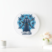 Mental Armor - Hoodie Warrior Figure Grote Klok (Huis)