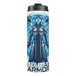 Mental Armor - Hoodie Warrior Figure Thermosbeker